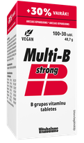 MULTI-B Strong tabletes, 130 gab.