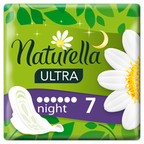 NATURELLA  Ultra Night higiēniskās paketes, 7 gab.