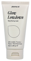 PHARMA OIL Glow Lowdown AHA Complex facial mask, 75 ml