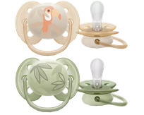 PHILIPS Avent Ultra soft DECO (0-6 m.) māneklītis, 2 gab.