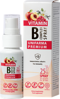 UNIFARMA PREMIUM B Vitamin Complex sprejs, 25 ml