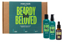 MEN ROCK Sicilian Lime, Beard Care komplekts, 1 gab.
