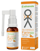 FARINGOSPRAY Apelsīnu sprejs, 20 ml
