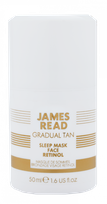 JAMES READ Gradual Tan Kopjoša Ar Retinolu Pašiedeguma nakts sejas maska, 50 ml