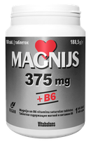 VITABALANS Magnijs 375 mg + B6 tabletes, 180 gab.