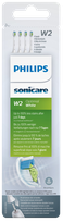 PHILIPS Sonicare W2 Optimal White (white) elektriskās zobu birstes uzgaļi, 4 gab.