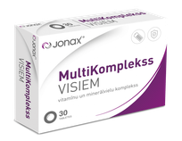 JONAX MULTIKOMPLEKSS VISIEM tabletes, 30 gab.