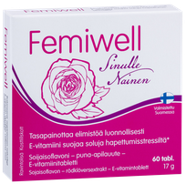 FEMIWELL tabletes, 60 gab.