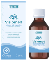 KIDSMED Visiomed sīrups, 120 ml