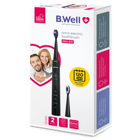 B.WELL Med-870 Sonic, Black electric toothbrush, 1 pcs.