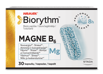 BIORYTHM Magne B6 (Magnijs) kapsulas, 30 gab.