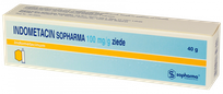 INDOMETHACIN Sopharma 100 mg/g ziede, 40 g
