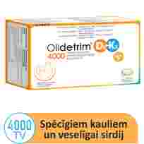 OLIDETRIM  4000 D3+K2 Omega 3 kapsulas, 30 gab.