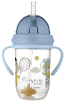 CANPOL BABIES Bonjour Paris, 6m+, blue поильник-непроливайка, 270 мл
