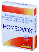 HOMEOVOX tabletes, 60 gab.