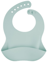 CANPOL BABIES Grey силиконовый с карманом детский нагрудник, 1 шт.