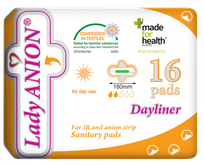 LADY ANION Dayliner pads, 16 pcs.