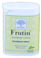 NEW NORDIC Frutin košļājamās tabletes, 30 gab.
