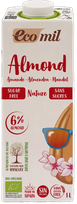 ECOMIL Almond Nature, Sugar Free drink, 1000 ml