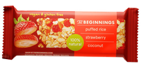 THE BEGINNINGS Muesli Strawberries  bar, 20 g
