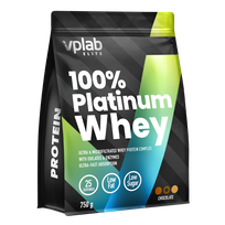 VPLAB 100% Platinum Whey Chocolate powder, 750 g
