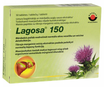 LAGOSA 150 tabletes, 50 gab.