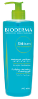 BIODERMA Sebium Gel Moussant attīrošs līdzeklis, 500 ml