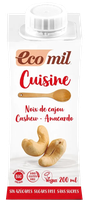 ECOMIL Cuisine Cashew крем для кулинарии, 200 мл