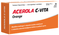 VITABALANS Acerola C-Vita Orange chewable tablets, 30 pcs.
