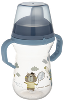 CANPOL BABIES FirstCup Bonjour Paris Blue no-spill sippy cup, 250 ml