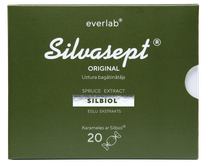 SILVASEPT Original karameles, 20 gab.