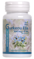 APTIEKAS PRODUKCIJA Borage Seed Oil With Vitamin E capsules, 60 pcs.