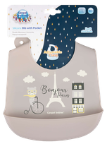 CANPOL  Baby Bonjour Paris детский нагрудник, 1 шт.