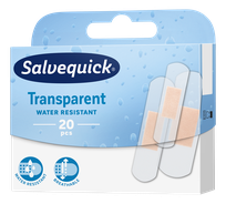 SALVEQUICK Transparent bandage, 20 pcs.