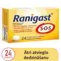 RANIGAST   SOS chewable tablets, 24 pcs.