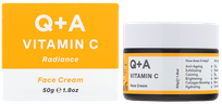 Q+A Vitamin C Radiance face cream, 50 g