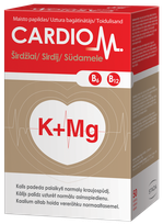 CARDIOM K+Mg tabletes, 50 gab.