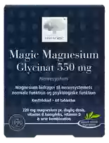 NEW NORDIC Magic Magnesium Glycinat tabletes, 60 gab.
