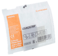 LEUKOSTRIP 4 mm x 38 mm brūču pārsējs, 8 gab.