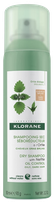 KLORANE Ar Nātru Ekstraktu Tumšiem Matiem sausais šampūns, 150 ml