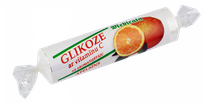 GLIKOZE ar apelsīnu garšu tabletes, 10 gab.
