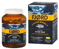 FJORD Omega-3 zivju eļļa kapsulas, 80 gab.