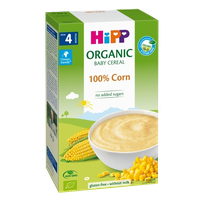 HIPP Organic Baby Cereal 100% Corn (4+) porridge, 200 g