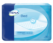 TENA Bed Secure Zone Plus 60x40 cm absorbējošie palagi, 30 gab.