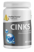 VESELĪBAS PIRAMĪDA Cinks tabletes, 60 gab.