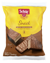SCHAR  Snack glutenfree waffles in chocolate, 105 g