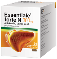 ESSENTIALE FORTE N 300 mg kapsulas, 90 gab.