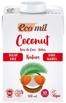ECOMIL Bio Coconut Milk, Sugar-Free drink, 500 ml