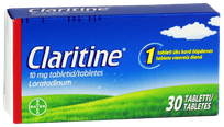 CLARITINE 10 mg pills, 30 pcs.