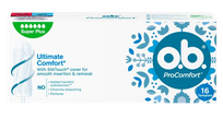 O.B. Ultimate Comfort Super Plus tampons, 16 pcs.